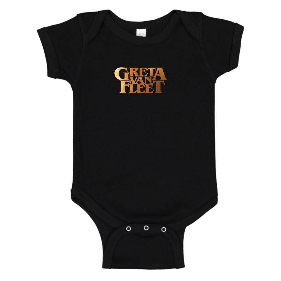 Greta Van Fleet Logo Baby Romper Onesie
