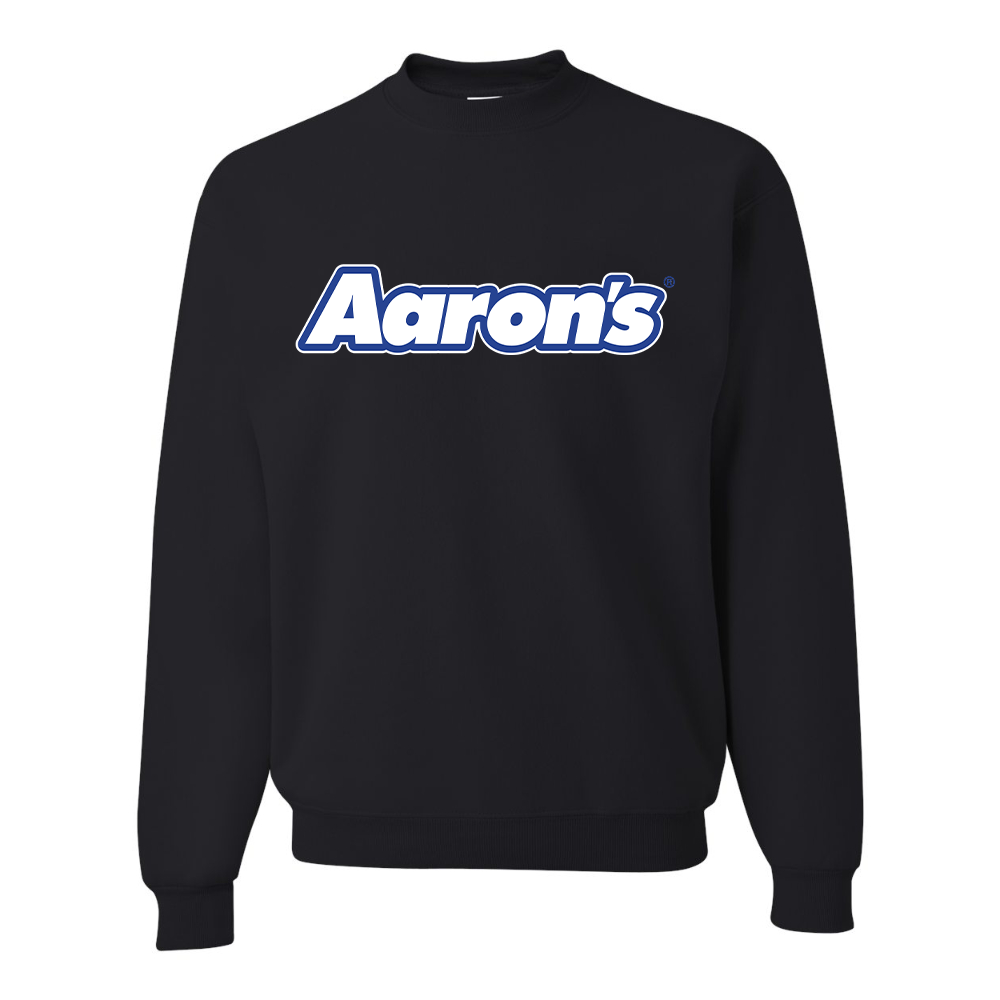 Men's Aaron_s Logo  JERZEES NuBlend Crewneck Sweatshirt