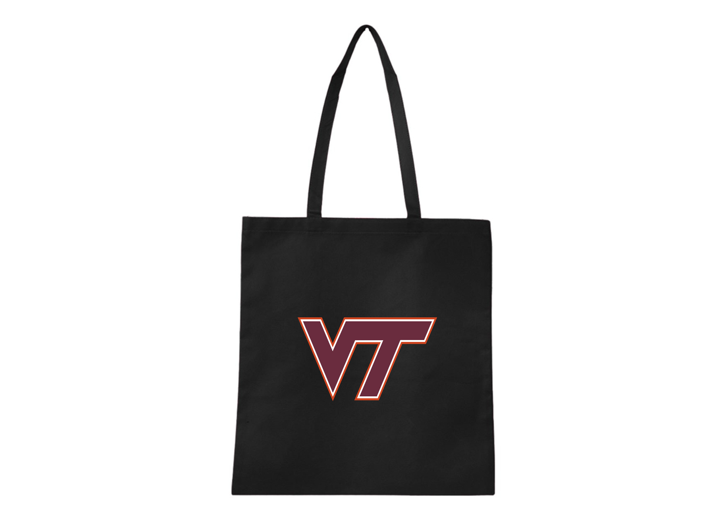 Virginia Tech Hokies Q-Tees Non-Woven  Tote