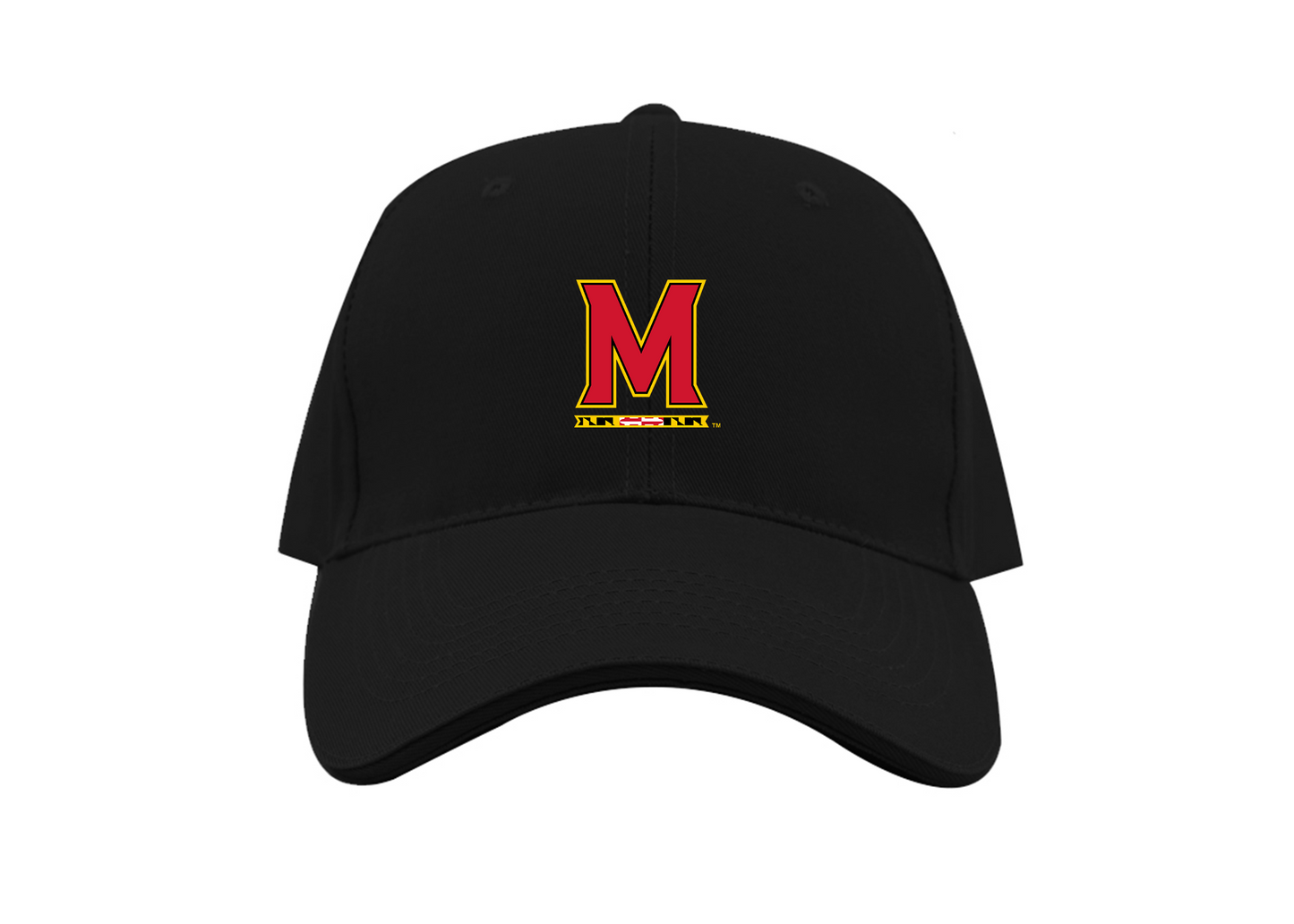 Maryland Terrapins Logo Dad Baseball Cap Hat