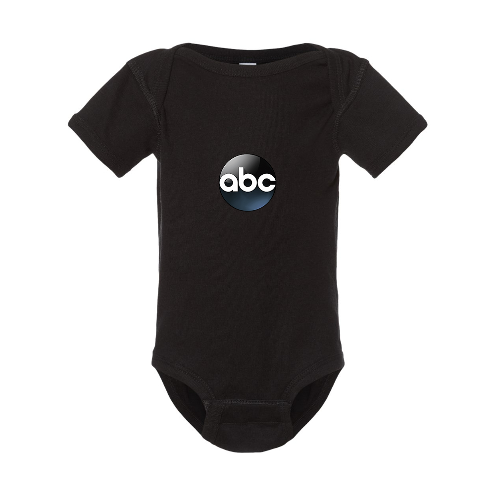 Abc Logo  Rabbit Skins Infant Baby Rib Bodysuit
