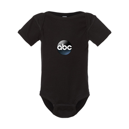 Abc Logo  Rabbit Skins Infant Baby Rib Bodysuit