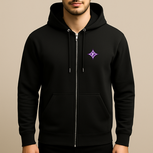Men's Furman Paladins Logo Zipper Hoodie