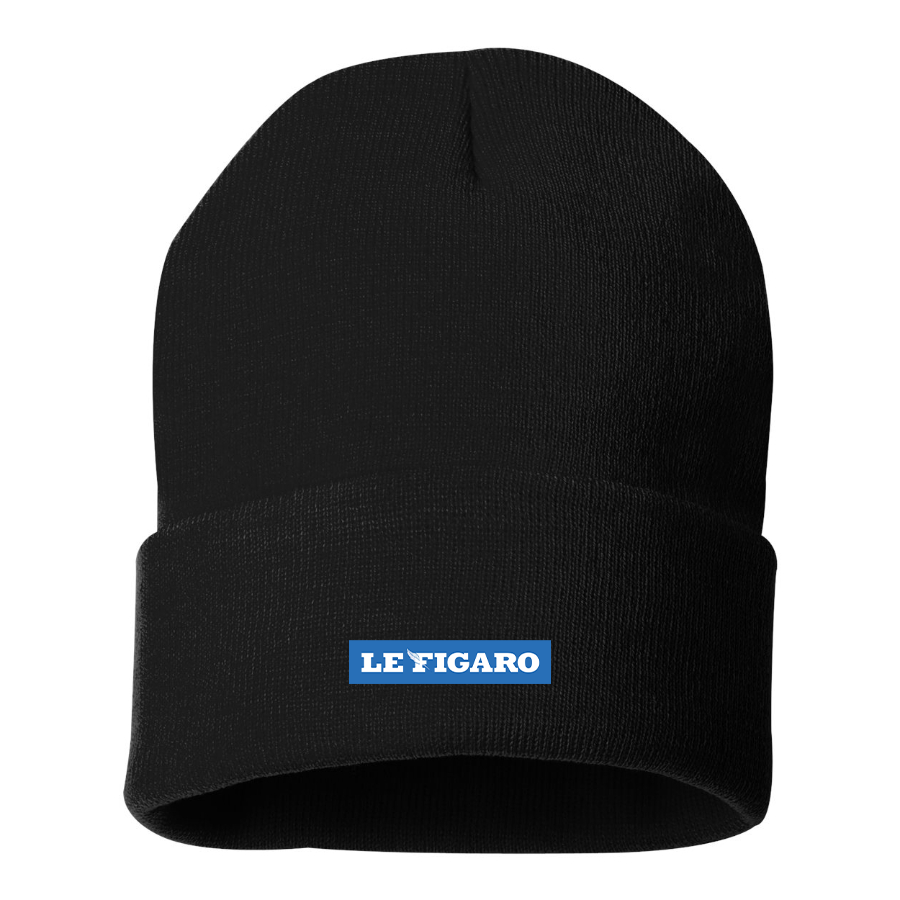 Le Figaro Logo Beanie Hat
