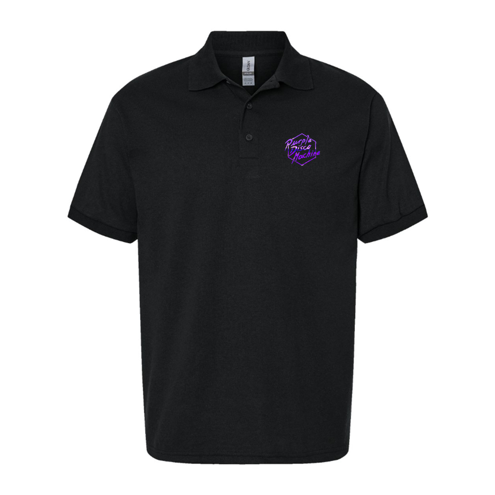 Men's Purple Disco Machine Dry Blend Polo