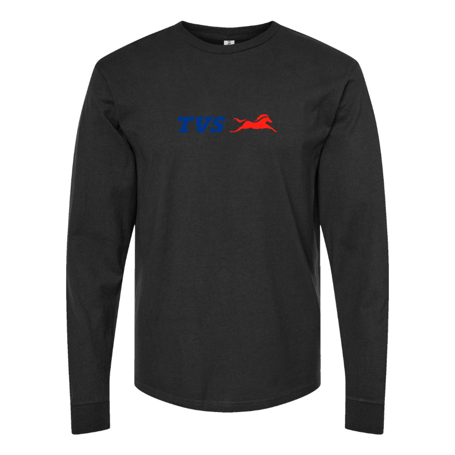 Men's TVS Motor Company Logo Long Sleeve T-Shirt