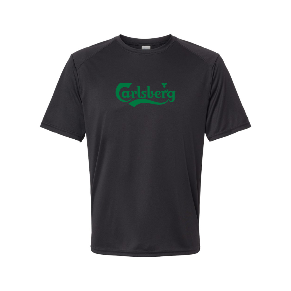 Men's Carlsbery Logo Polyester T-Shirt
