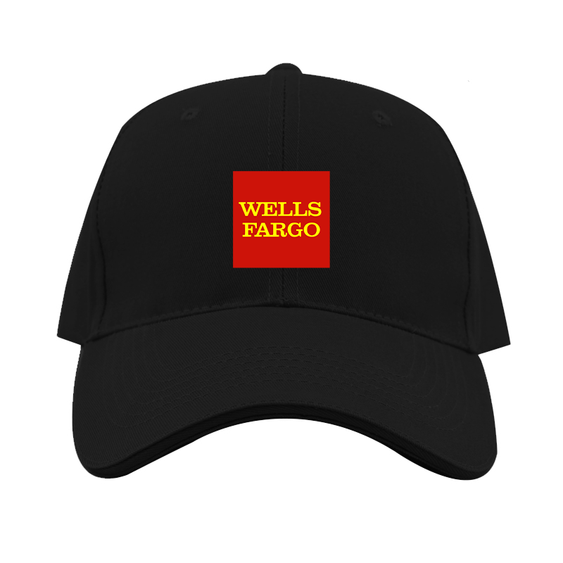 Wells Fargo Logo Dad Baseball Cap Hat