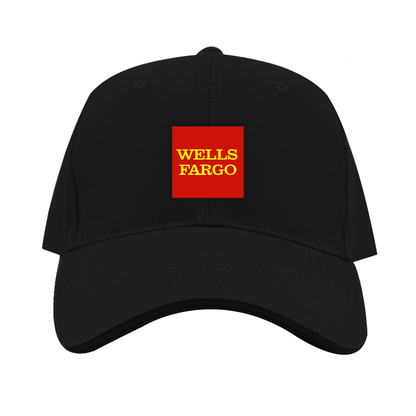 Wells Fargo Logo Dad Baseball Cap Hat
