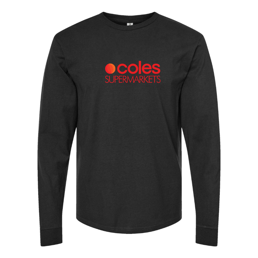 Youth Coles Supermarket Cotton Long Sleeve T-Shirt