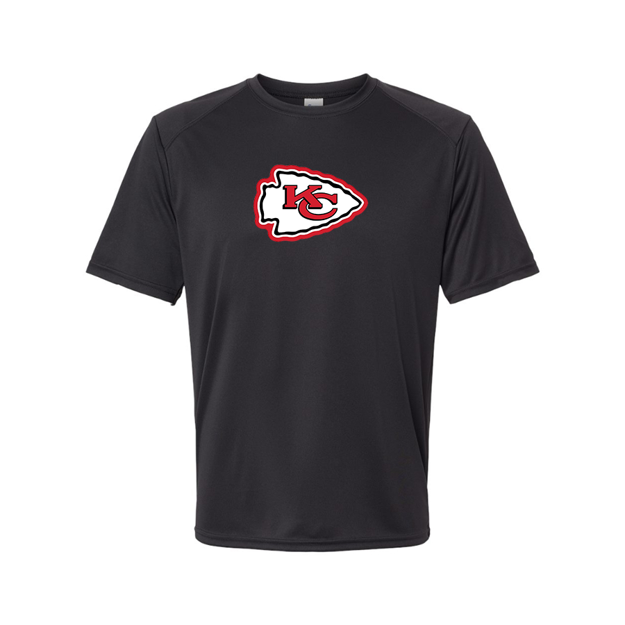 Men's KC Chiefs Logo Polyester T-Shirt