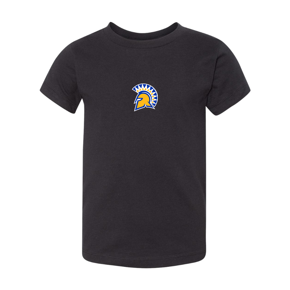 San Jose State Spartans Logo BELLA  CANVAS Toddler Jersey Tee