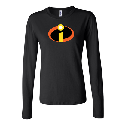 Women's The Incredibles Cartoon Long Sleeve T-Shirt
