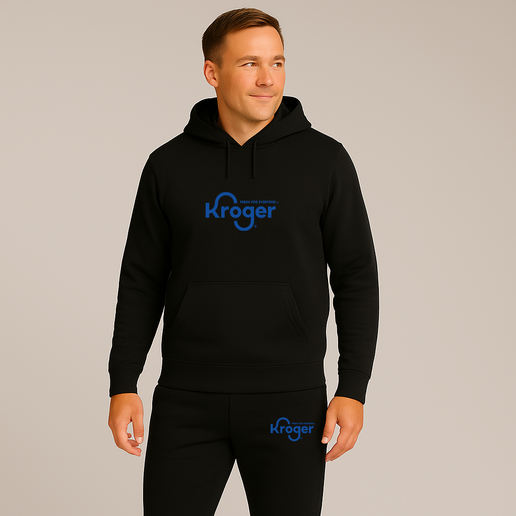 Men's Kroger Logo Hoodie Joggers Set