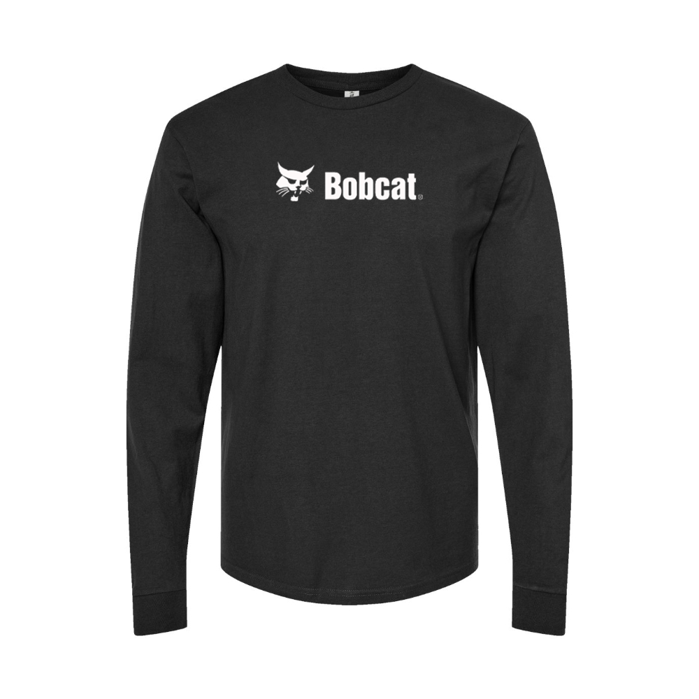 Men's Bobcat Company Logo Long Sleeve T-Shirt
