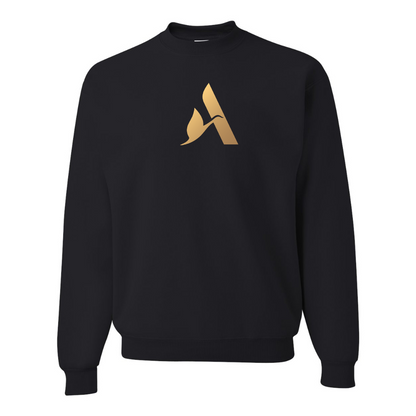 Men's Accor Golden Logo JERZEES NuBlend Crewneck Sweatshirt