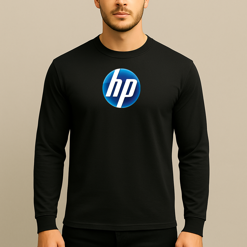 Men's HP Logo Long Sleeve T-Shirt