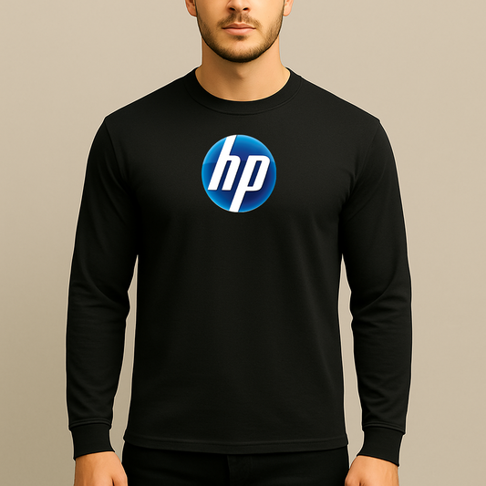 Men's HP Logo Long Sleeve T-Shirt