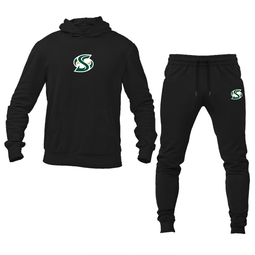 Men's Sacramento State Hornets Logo  Hoodie Joggers Set