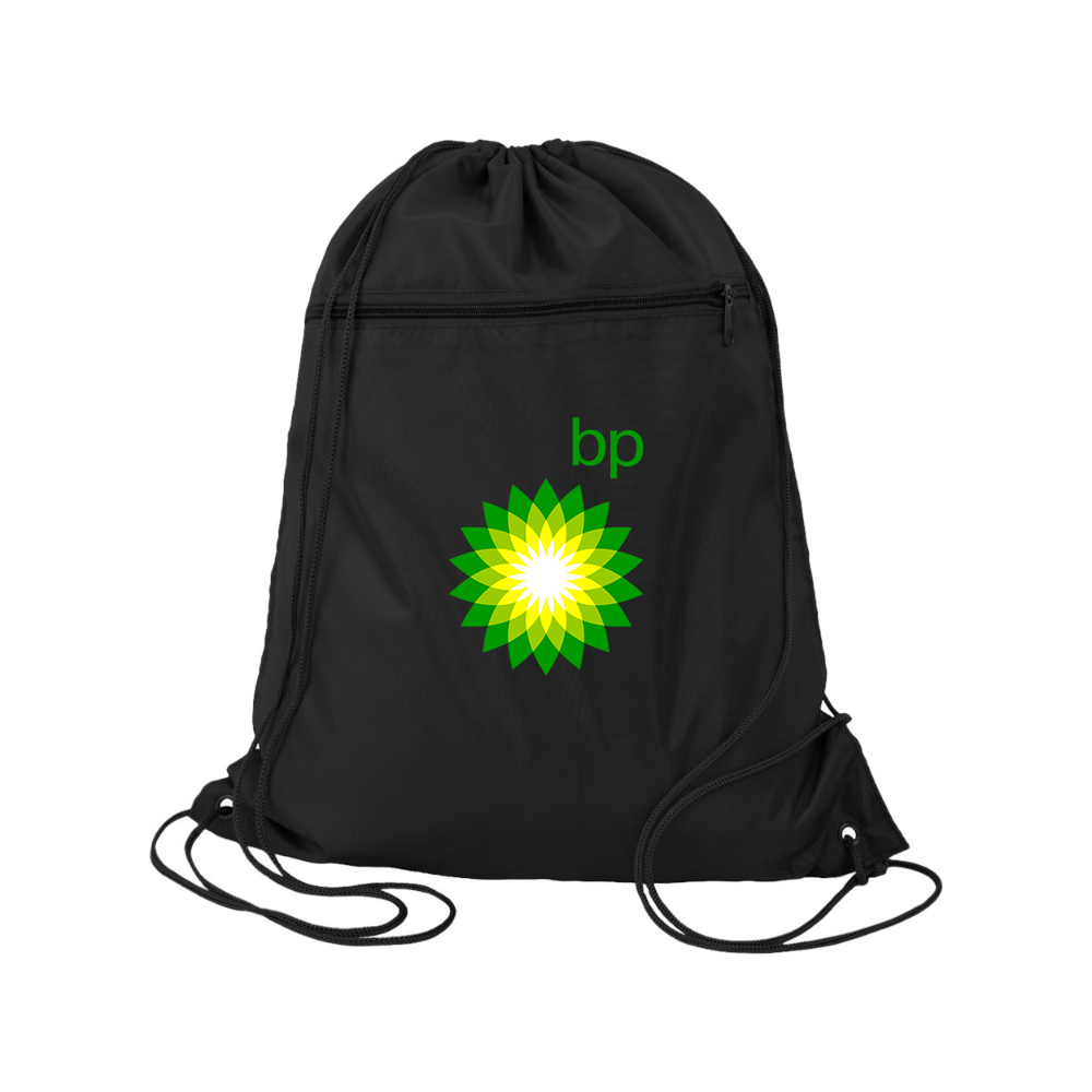 BP Oil Logo Q-Tees - Polyester Cinchpack