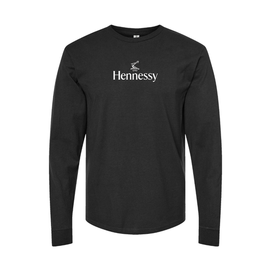 Men's Hennessy Logo Long Sleeve T-Shirt