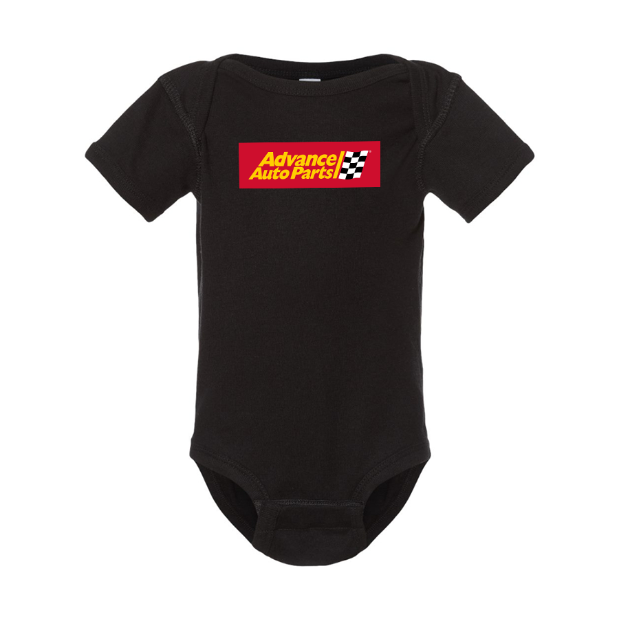 Advance Auto Parts Logo  Rabbit Skins Infant Baby Rib Bodysuit