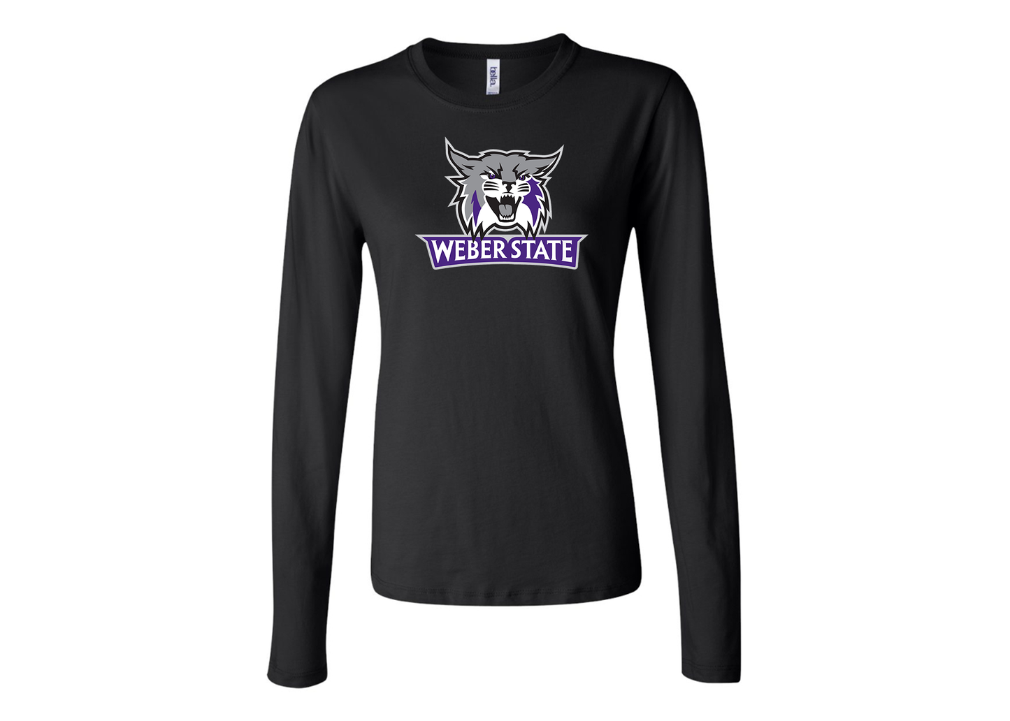 BELLA CANVAS Women’s Weber State Wildcats Jersey Long Sleeve Tee