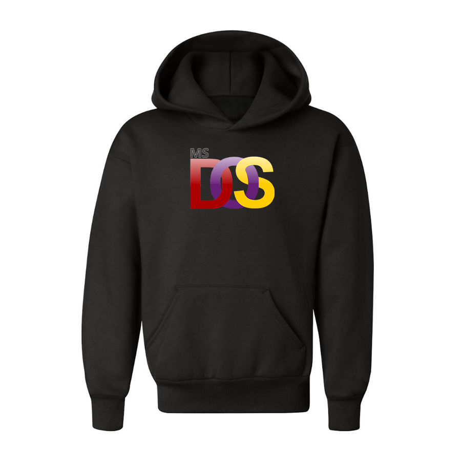 Youth MS DOS Logo Pullover Hoodie