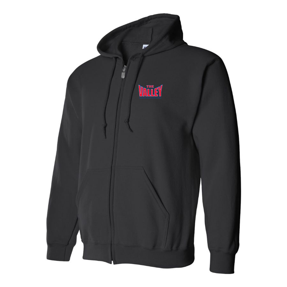 Men's Missouri Valley Conference Logo Zipper Hoodie