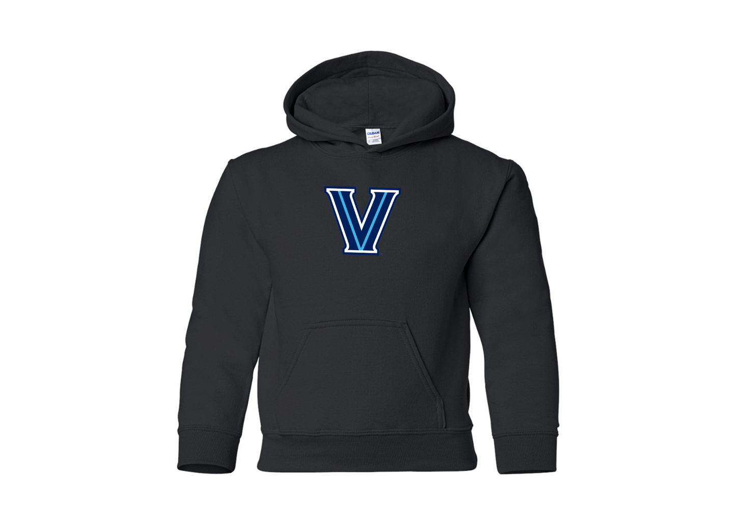 Youth Villanova Wildcats Gildan Heavy Blend  Hooded Sweatshirt