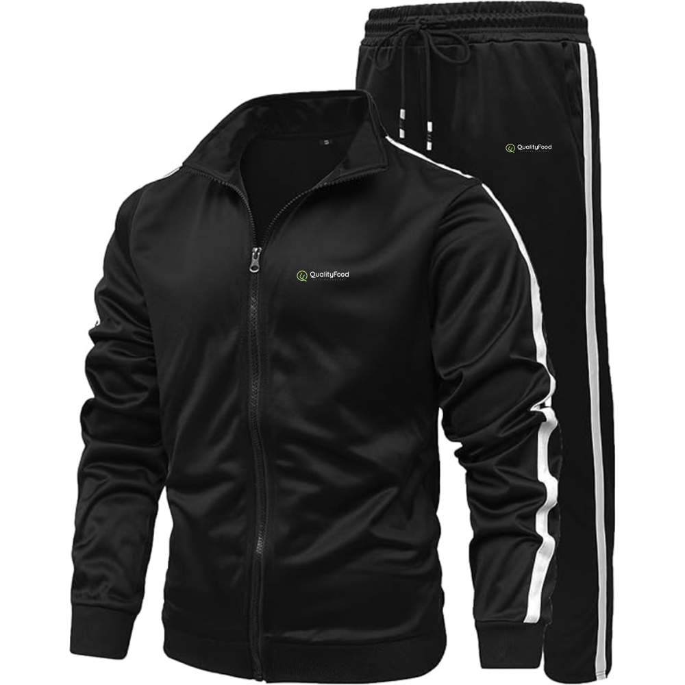 Men's Quality Food Logo Dri-Fit TrackSuit