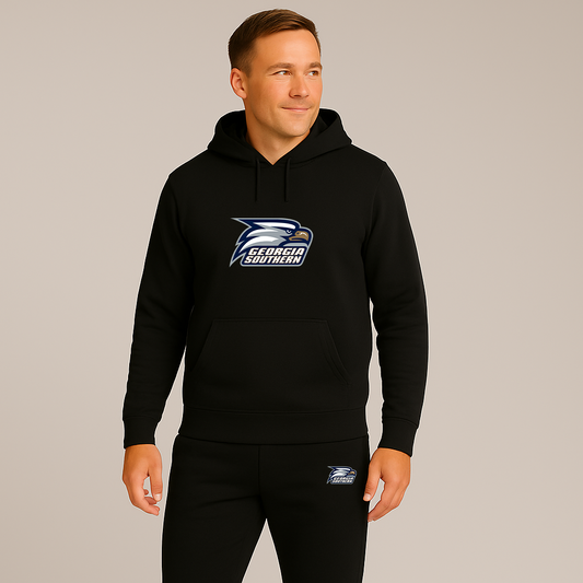 Men's Georgia Southern Eagles Logo Hoodie Joggers Set