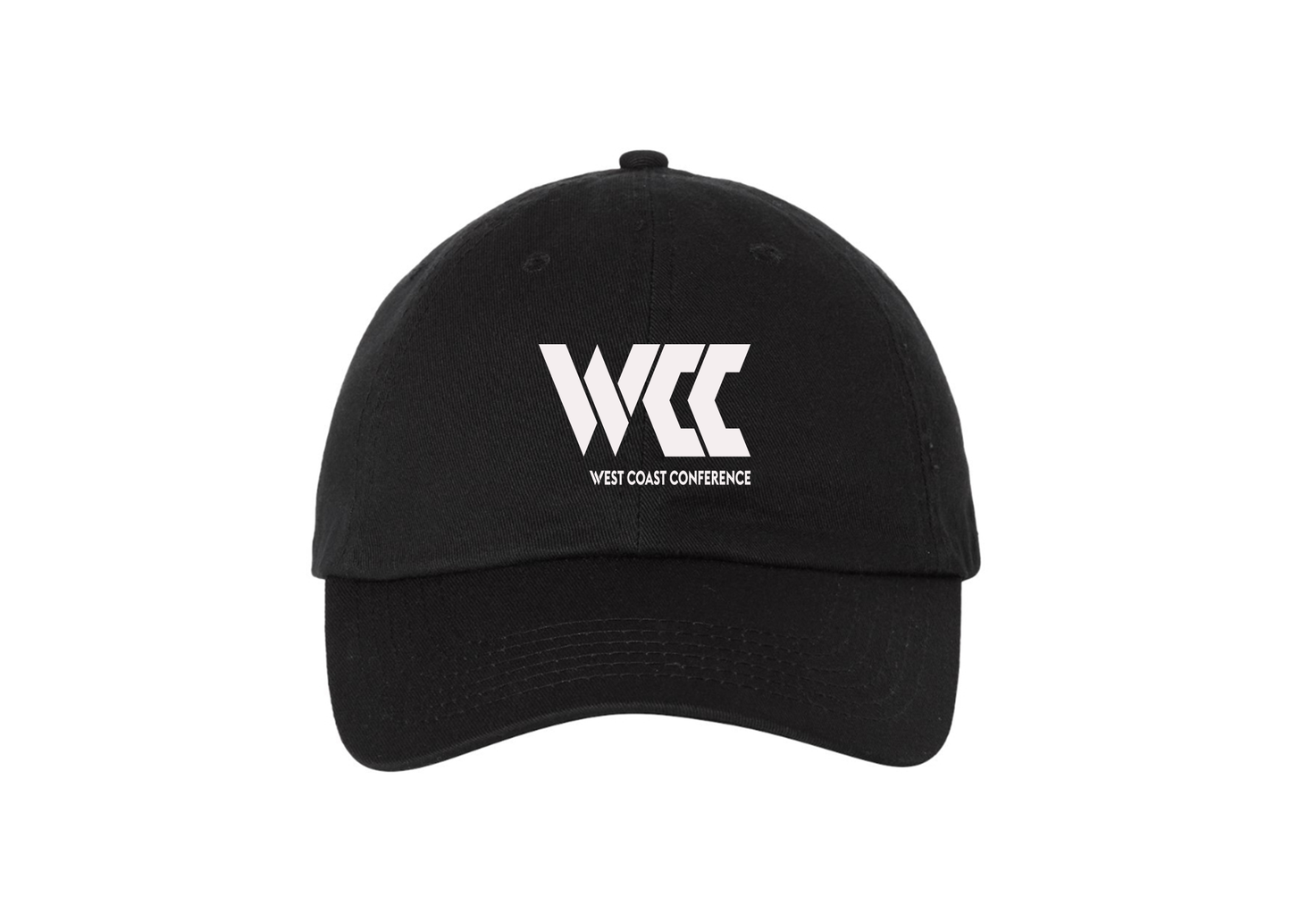 West Coast Conference Valucap Adult Bio-Washed Classic Dad Hat