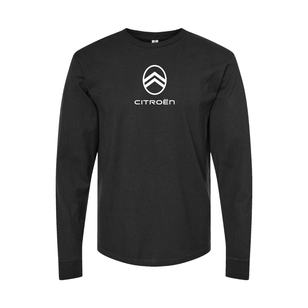 Men's Citroen Logo Long Sleeve T-Shirt