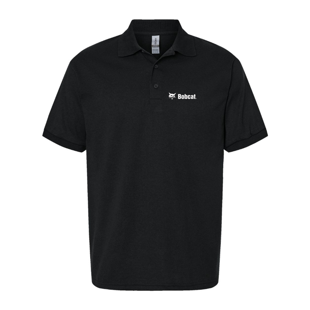 Men's Bobcat Company Logo Dry Blend Polo
