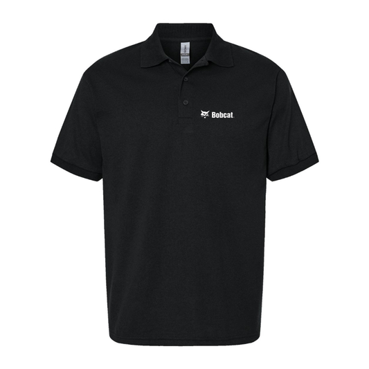 Men's Bobcat Company Logo Dry Blend Polo