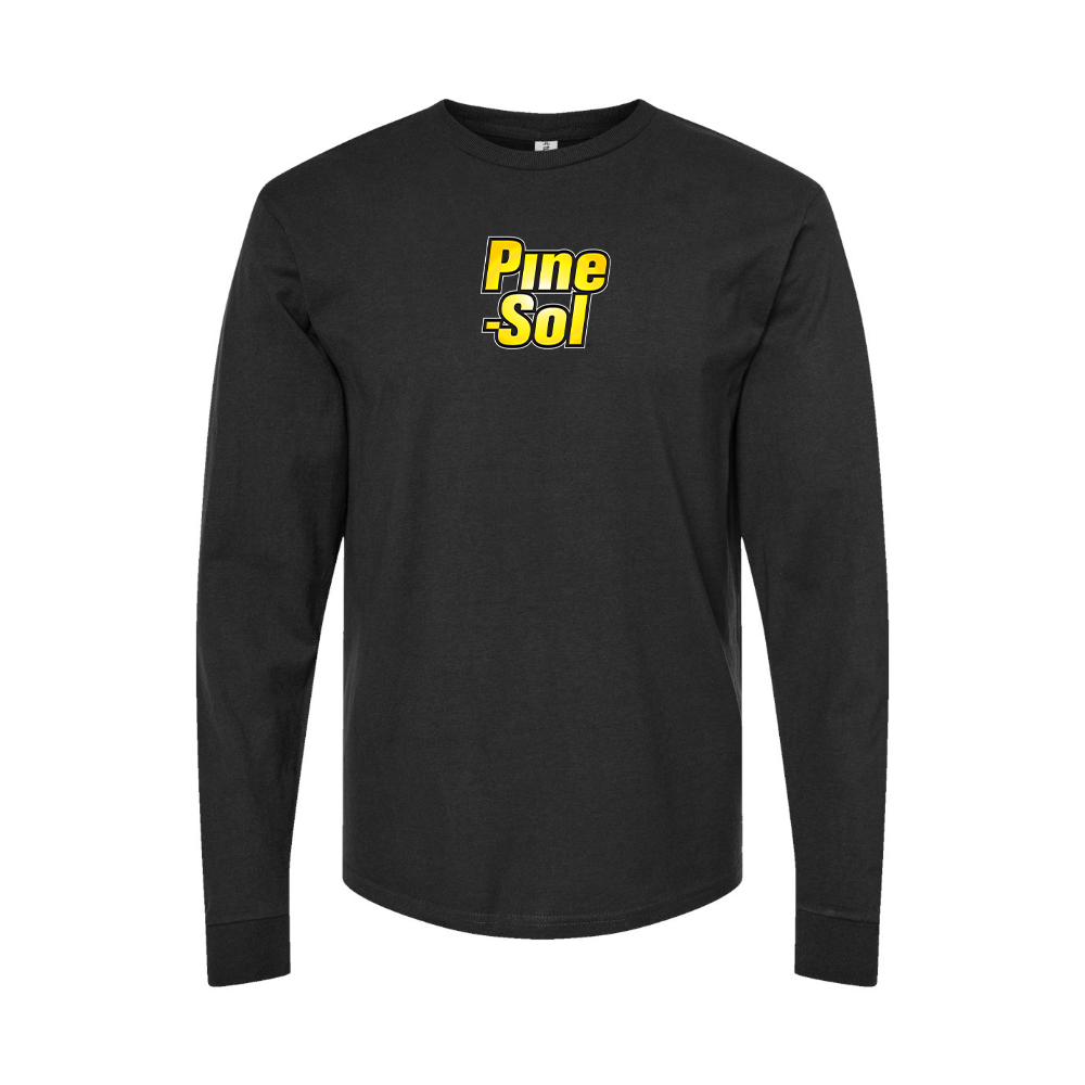 Youth Pine Sol Logo Cotton Long Sleeve T-Shirt