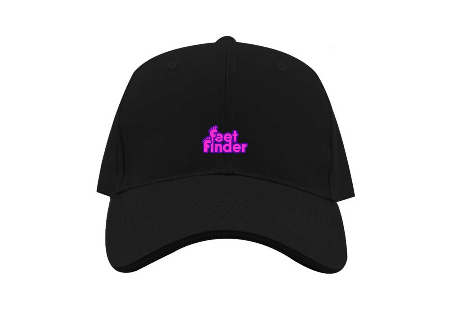 FeetFinder Logo Dad Baseball Cap Hat
