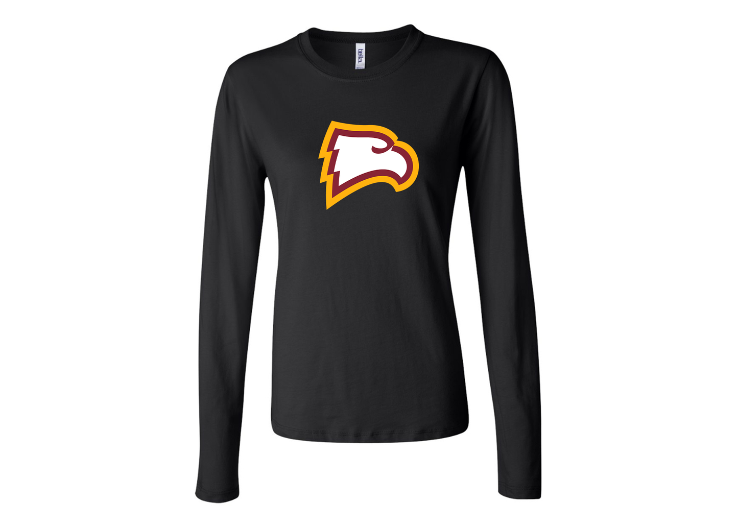 BELLA CANVAS Women’s Winthrop Eagles Jersey Long Sleeve Tee