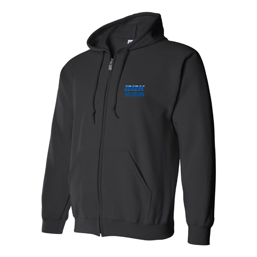Men's BBK Logo Zipper Hoodie