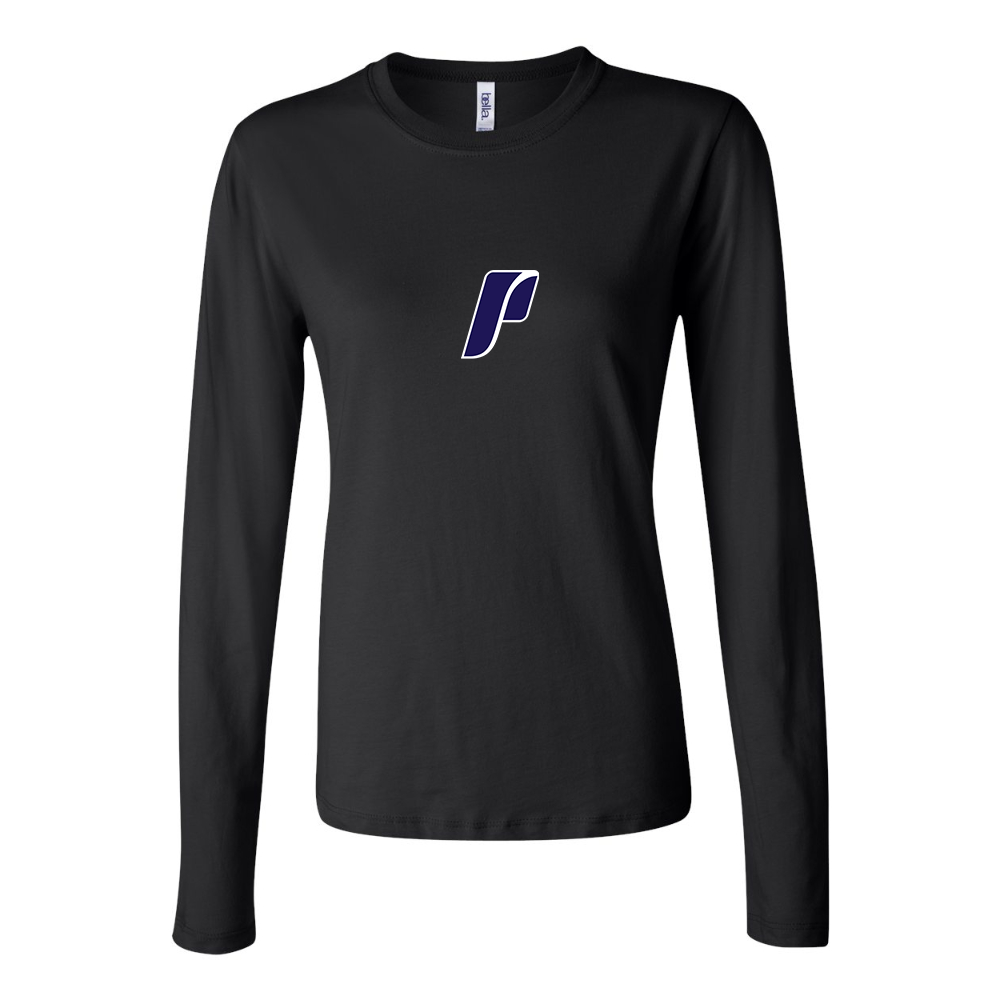 BELLA CANVAS Women’s Portland Pilots Logo Jersey Long Sleeve Tee