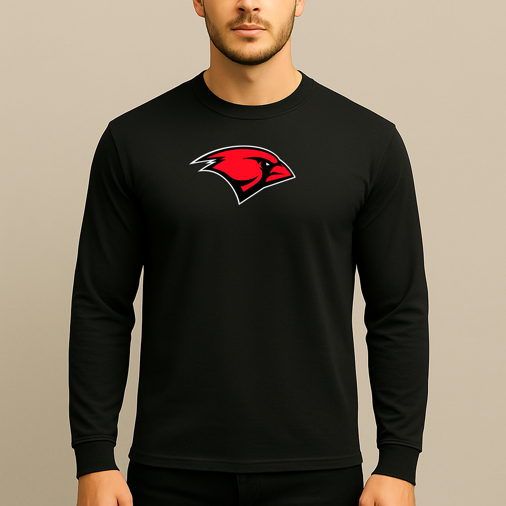 Men's Incarnate Word Cardinals Logo Long Sleeve T-Shirt