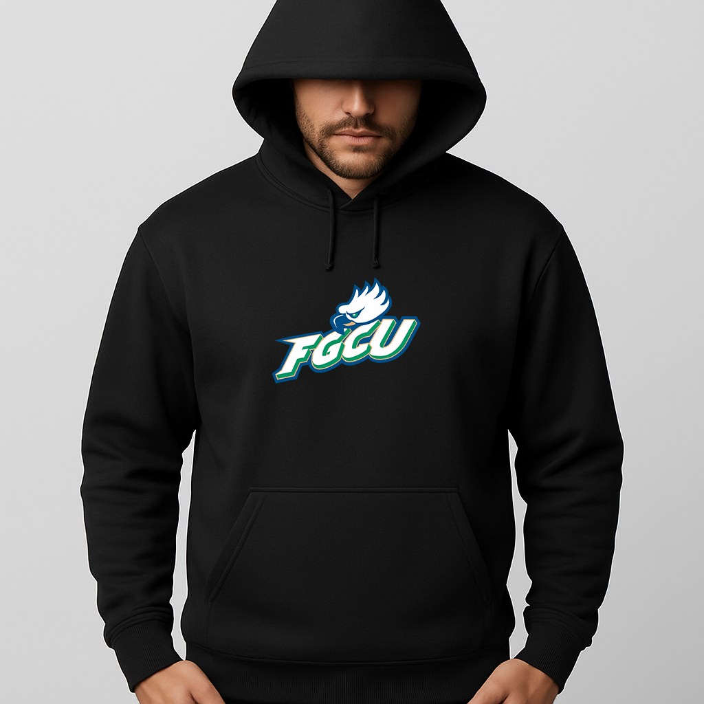 Men's Florida Gulf Coast Eagles Logo Pullover Hoodie
