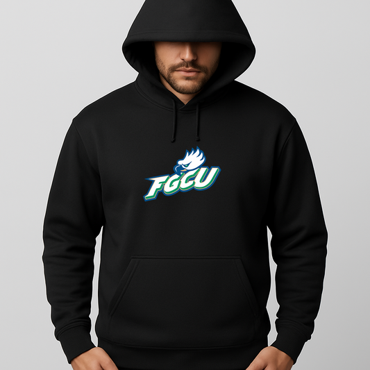 Men's Florida Gulf Coast Eagles Logo Pullover Hoodie