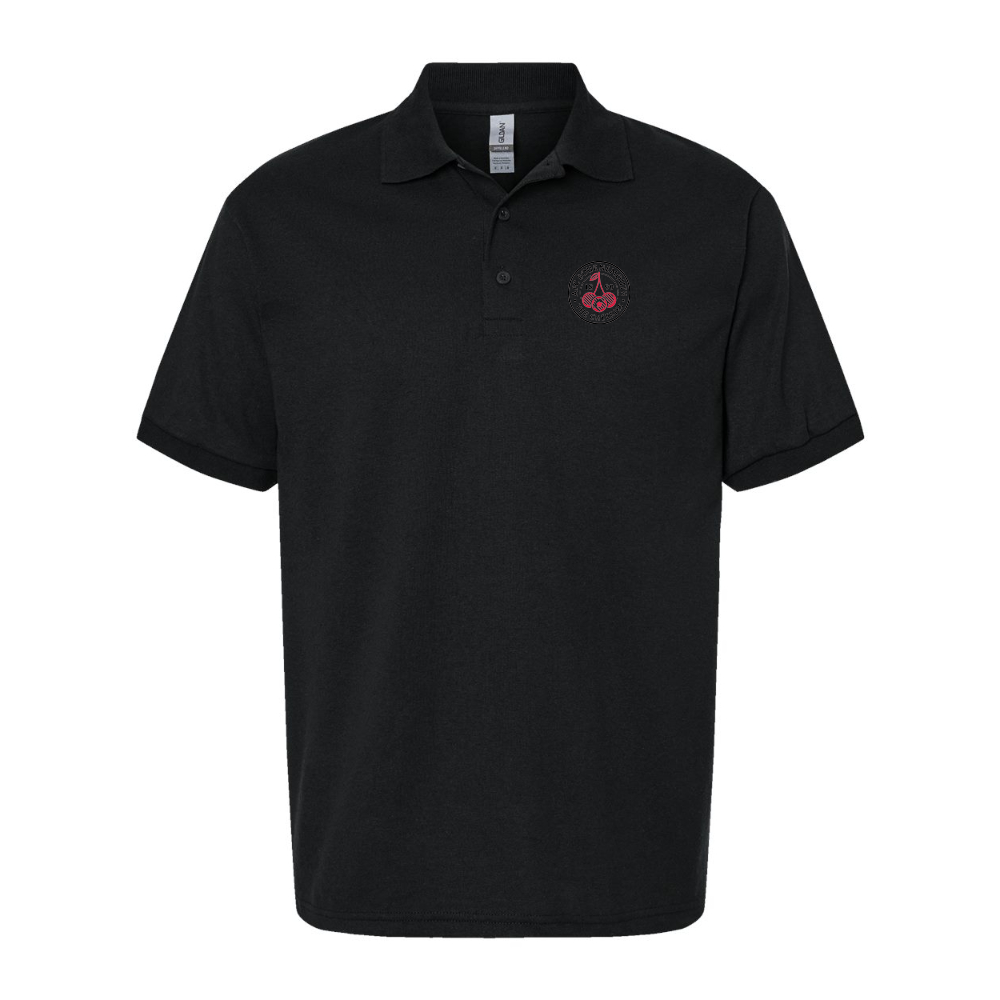 Men's AFC Bournemouth Soccer Logo Gildan Dry Blend Jersey Polo