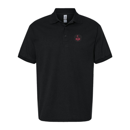 Men's AFC Bournemouth Soccer Logo Gildan Dry Blend Jersey Polo