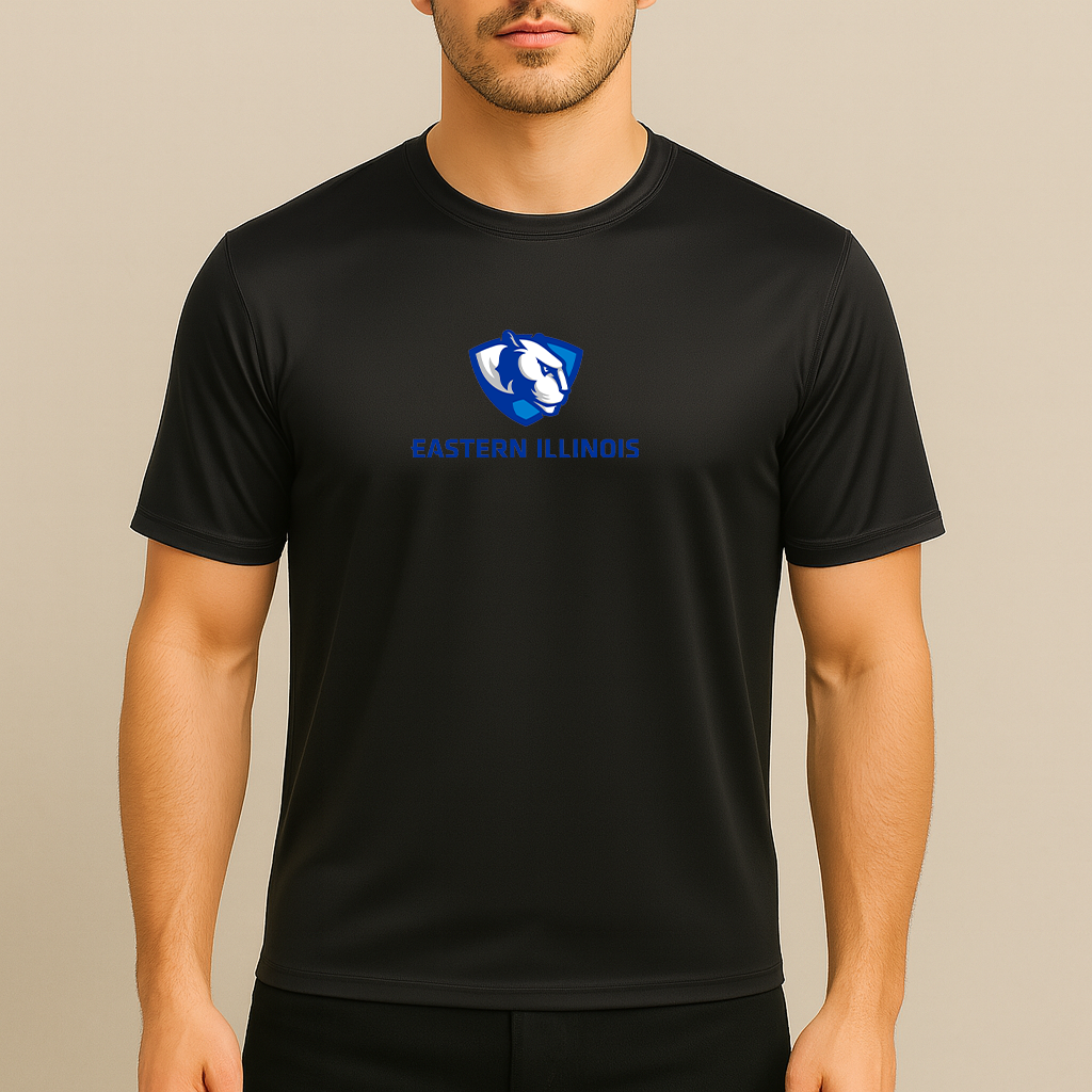 Men's Eastern Illinois Panthers Logo Polyester T-Shirt