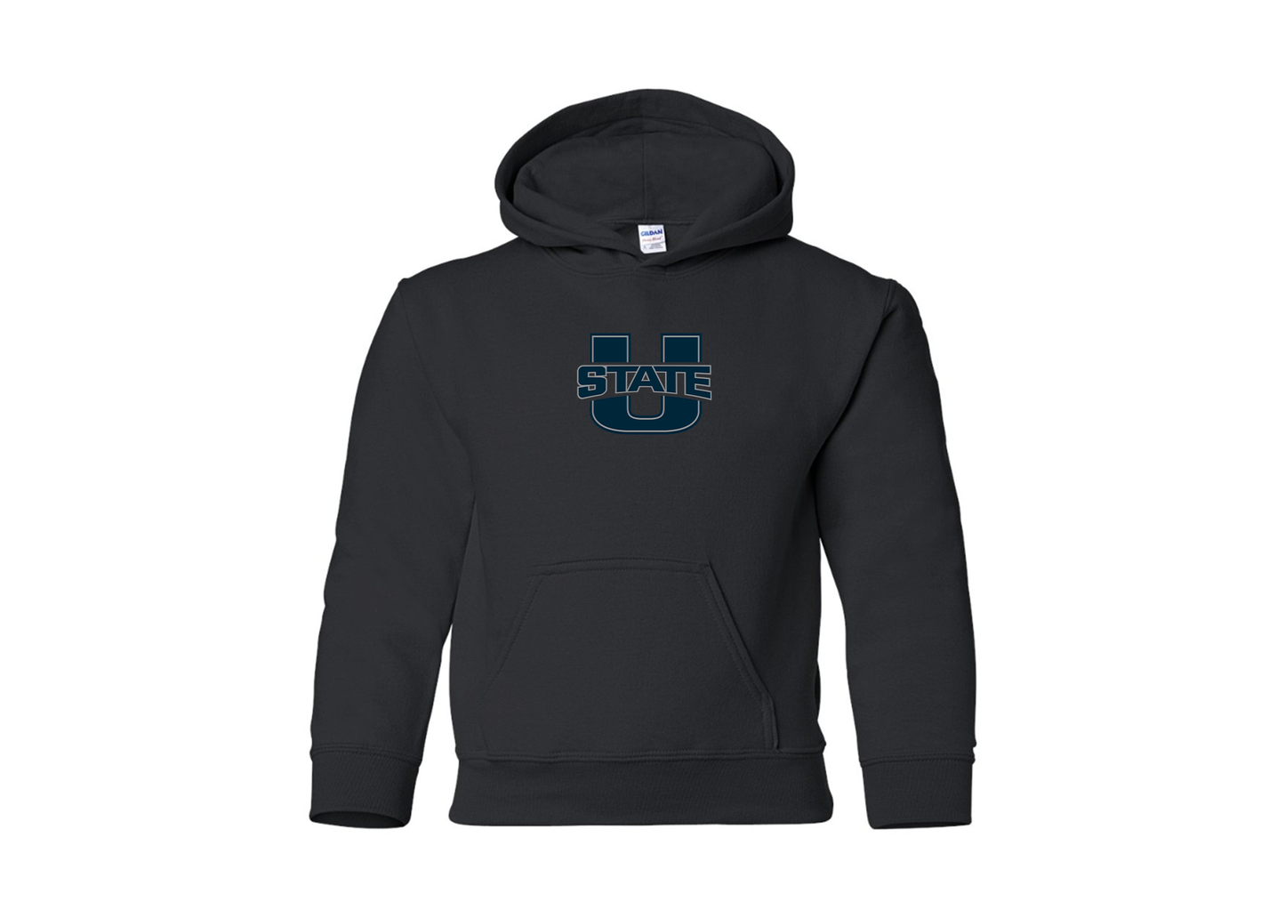 Youth Utah State Aggies Gildan Heavy Blend  Hooded Sweatshirt