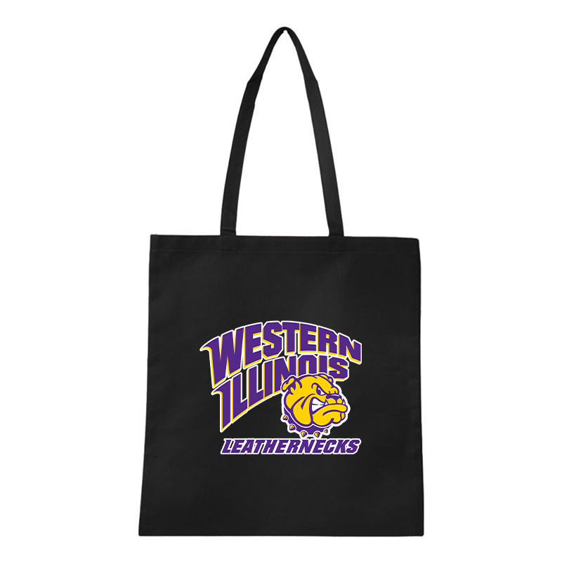 Western Illinois Leathernecks Q-Tees Non-Woven  Tote