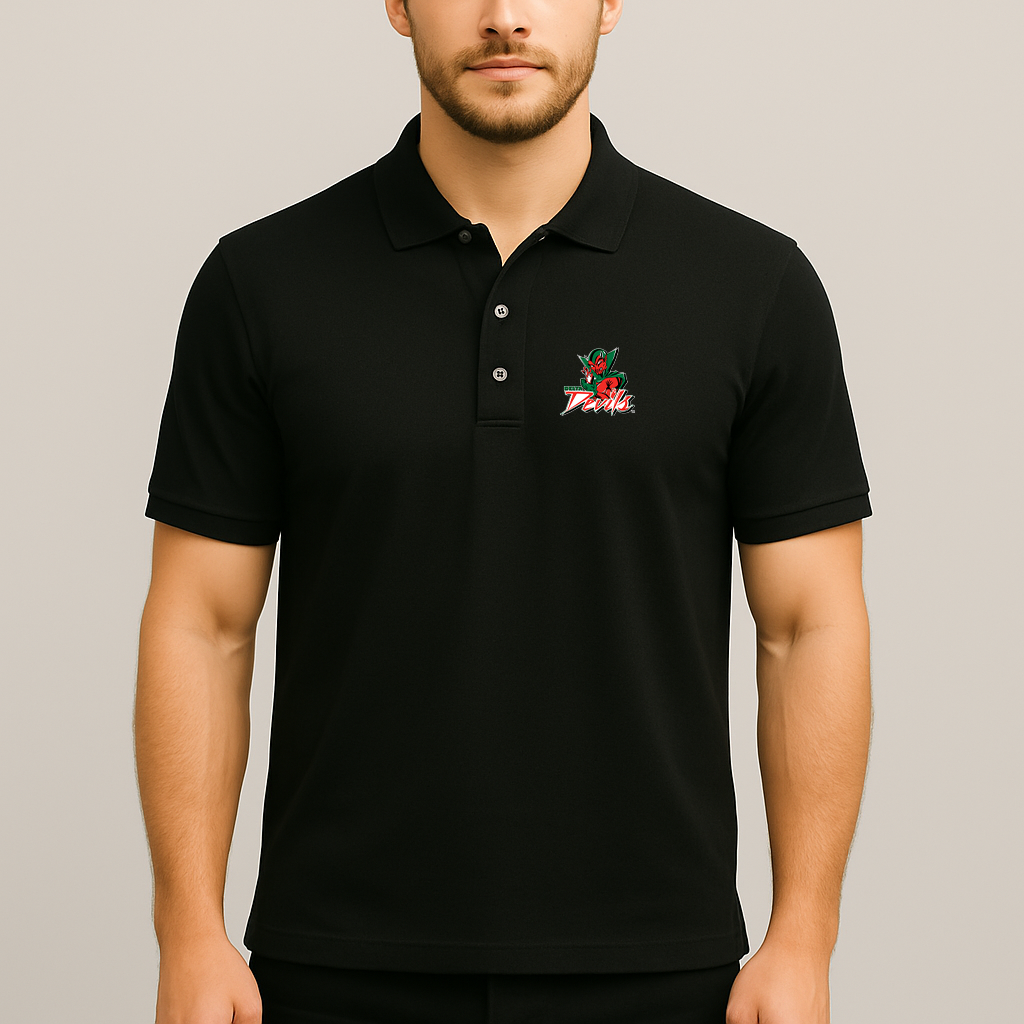 Men's MVSU Delta Devils Logo Dry Blend Polo